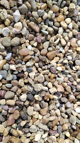 Kamenclub.ru: Галька окат (серо-желтая) фр.5-10 мм. купить  в Перми галька речная рыжий, желтый, рыжий, серо-желтый речная окатанная галька декоративная 5000 руб/т   фото КАМЕНЬ КЛУБ