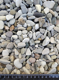Галька черноморская фр. 10-20 мм.  купить в Перми фото Камень Клуб