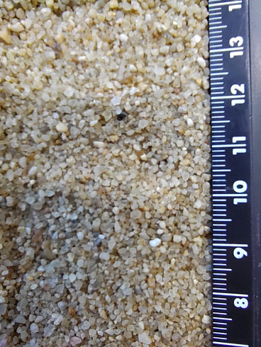 Кварцевый песок для пескоструйных работ фр. 0,8-1,6 мм.  купить в Перми фото Камень Клуб