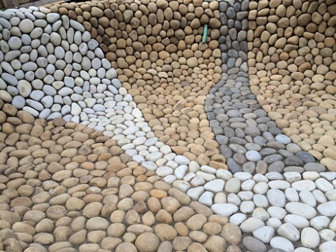 Kamenclub.ru: Песчаник ядра, фр. 100-300 мм  купить в Перми песчаник бежевый серый рыжий речная галька 5 000 руб/т   фото КАМЕНЬ КЛУБ