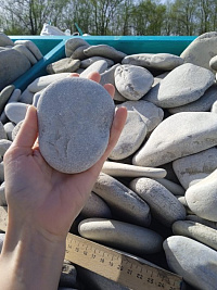 Галька черноморская фр. 100-150 мм.  купить в Перми фото Камень Клуб