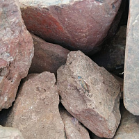 Яшма красная  (фр. 70-100 мм) фото Камень Клуб  купить в Перми