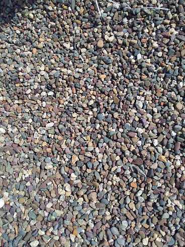 Kamenclub.ru: Галька речная окат цветная фр.5-10 мм. купить  в Перми галька речная белый, серый, красноватый, синий, темно-серый речная окатанная галька декоративная 6800 руб/т   фото КАМЕНЬ КЛУБ