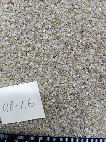Кварцевый песок для пескоструйных работ фр. 0,8-1,6 мм.  купить в Перми фото Камень Клуб
