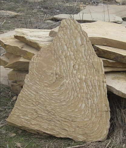 Kamenclub.ru: Форматный камень (плаха) пошаговая дорожка от 70-150 см (4 -12 см)  купить в Перми плитняк  форматный плаха желтый песчаник 9 000 руб/т   фото КАМЕНЬ КЛУБ