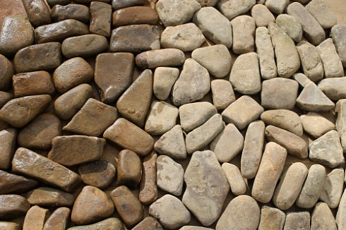 Kamenclub.ru: Песчаник брусчатка  купить в Перми    5 500 руб/т   фото КАМЕНЬ КЛУБ