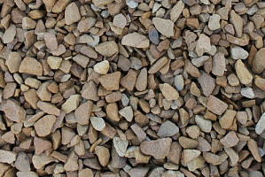 Kamenclub.ru: Щебень крошка желтый (песчаник) фр. 10-20 мм.  купить в Перми песчаник бежевый, серый, рыжий декоративный ландшафтный щебень колотый 9500 руб/т   фото КАМЕНЬ КЛУБ