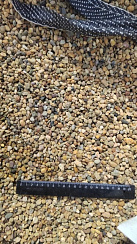 Kamenclub.ru: Галька окат (серо-желтая) фр.5-10 мм. купить  в Перми галька речная рыжий, желтый, рыжий, серо-желтый речная окатанная галька декоративная 5000 руб/т   фото КАМЕНЬ КЛУБ