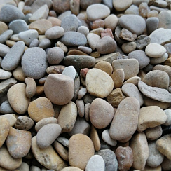 Галька каспийская фр. 3-10 мм.  купить в Перми фото Камень Клуб