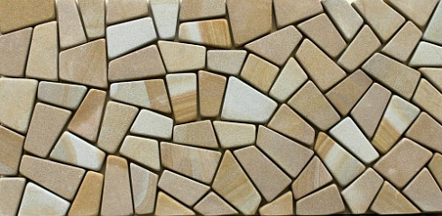 Kamenclub.ru: Песчаник брусчатка (Готика) art PSG-L-01  купить в Перми    2300 руб/кв.м   фото КАМЕНЬ КЛУБ