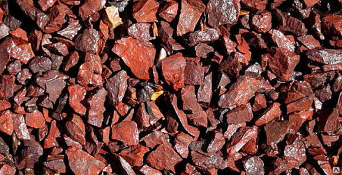 Kamenclub.ru: Щебень крошка красный (ЯШМА) фр. 5-10 мм.  купить в Перми крошка каменная яшмы красный, бордовый, темно-красный декоративная крошка ландшафтная каменная яшмоидная 8500 руб/т   фото КАМЕНЬ КЛУБ