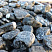 Kamenclub.ru: Щебень галтованный черный (мрамор) фр.20-40 мм.  купить в Перми мрамор черный с белыми прожилками мрамор окатанный округлый 15000 руб/т   фото КАМЕНЬ КЛУБ