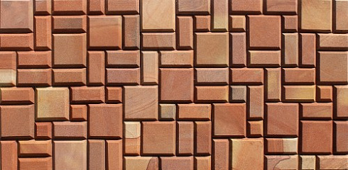 Kamenclub.ru: Песчаник (Римская кладка) art PSK-L-02  купить в Перми    3950  руб/кв.м   фото КАМЕНЬ КЛУБ