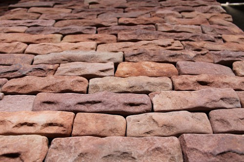 Kamenclub.ru: Песчаник плитка art PSK-5-02  купить в Перми    2 000 руб/кв.м   фото КАМЕНЬ КЛУБ